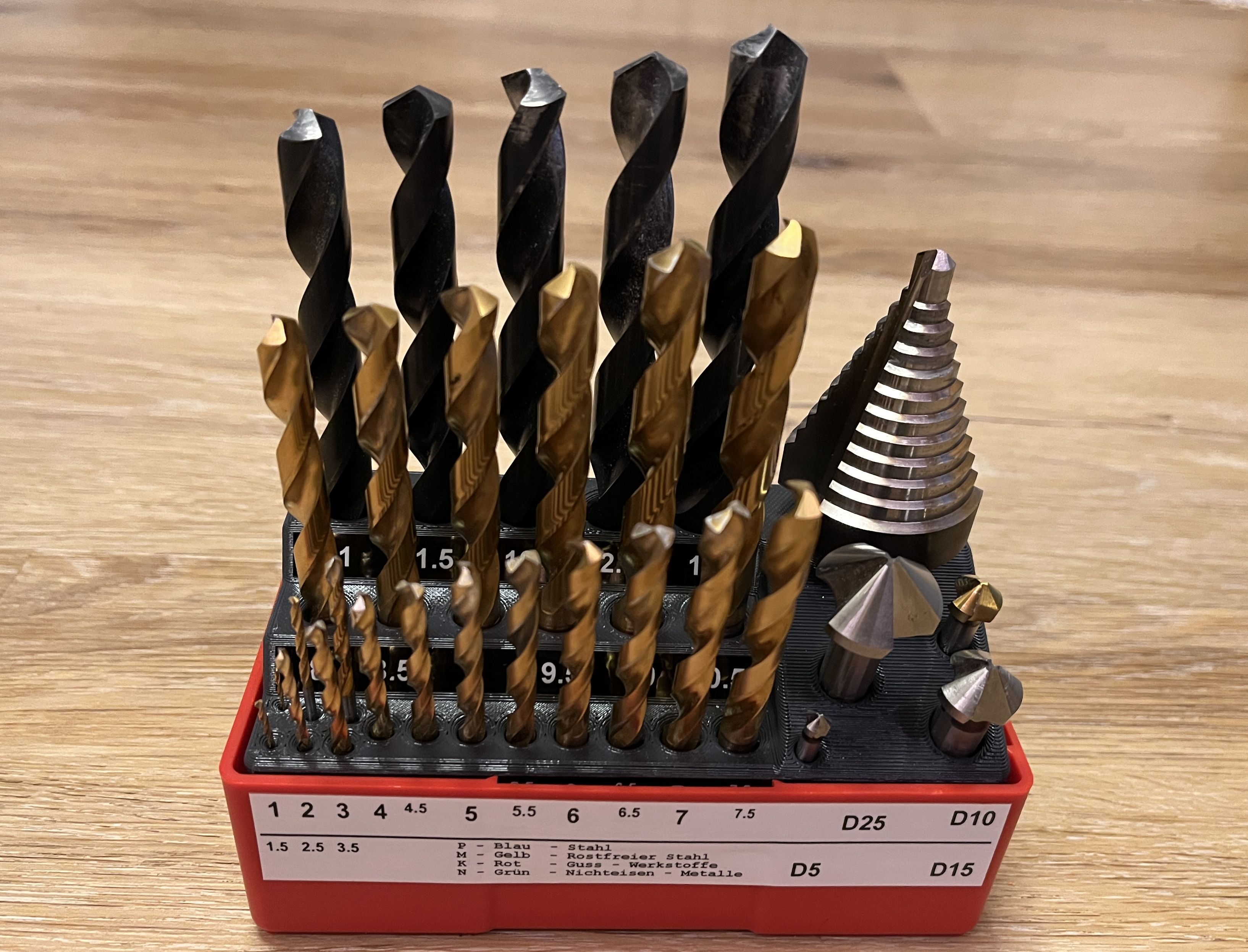 Bohrer Sortiment für LISTA-Box