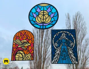 Elden Ring Stained Glass Decorations