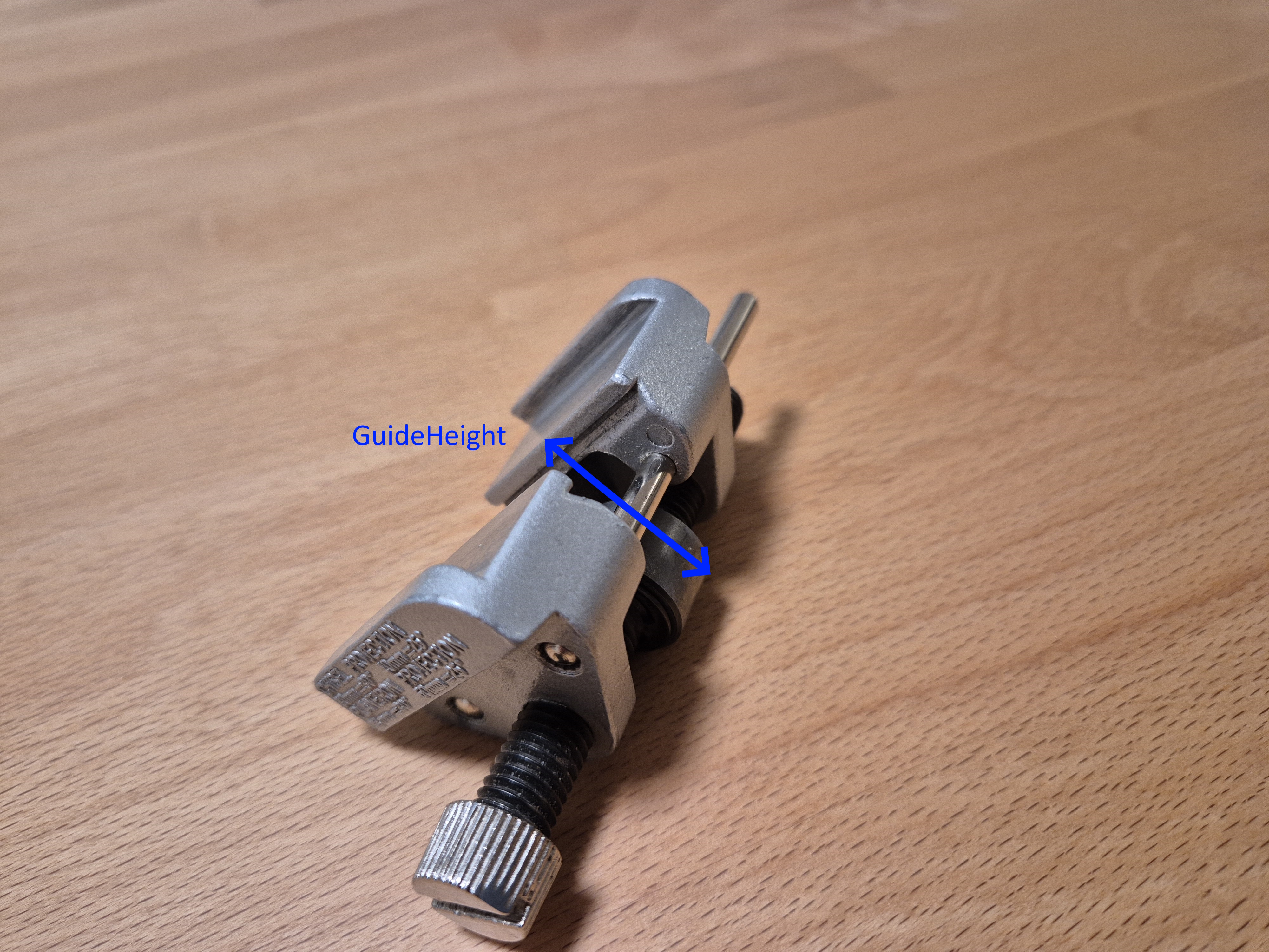 plane iron sharpening guide setup tool — miniatura 9