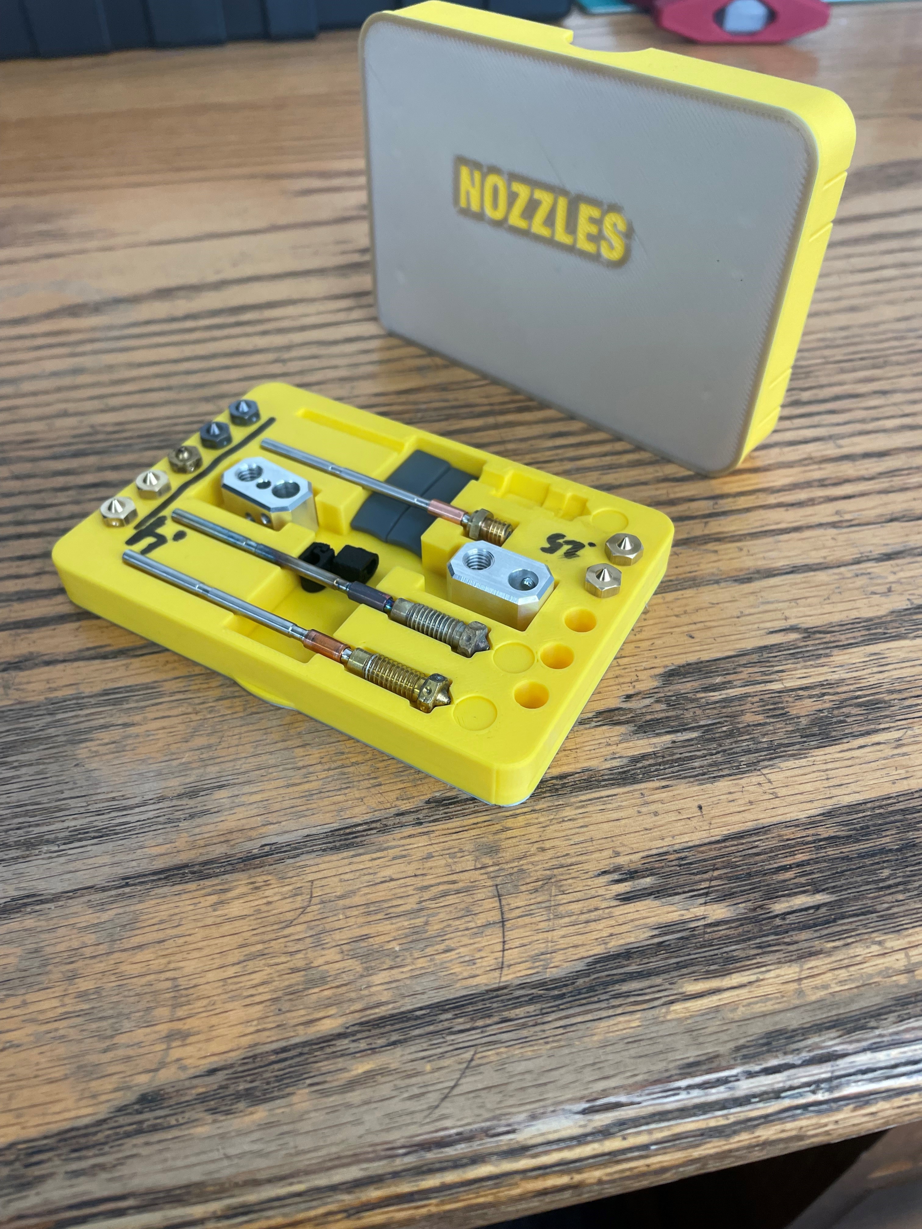 Prusa Nextruder Nozzle Case (Simple)