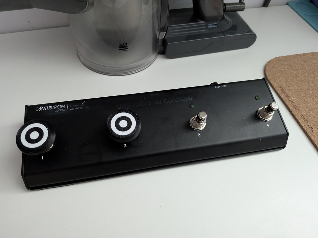 Hats for USB MIDI Foot Controller Switches