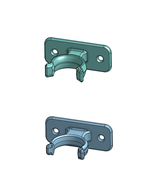 LTT screwdriver wall mount clip display for stubby and regular LinusTechTips ratcheting screwdriver set pair
