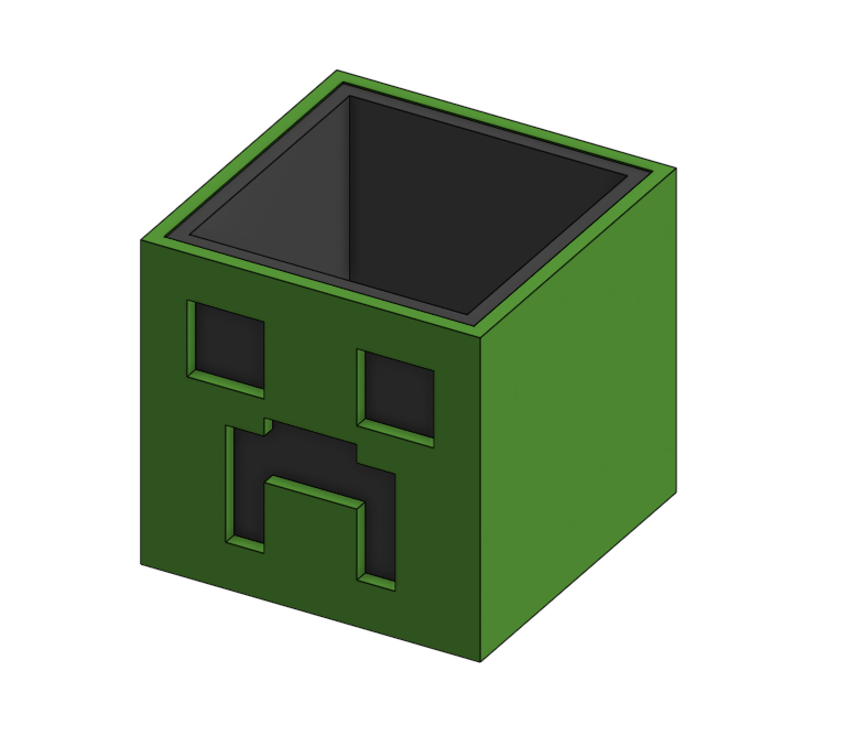 Minecraft Creeper Box