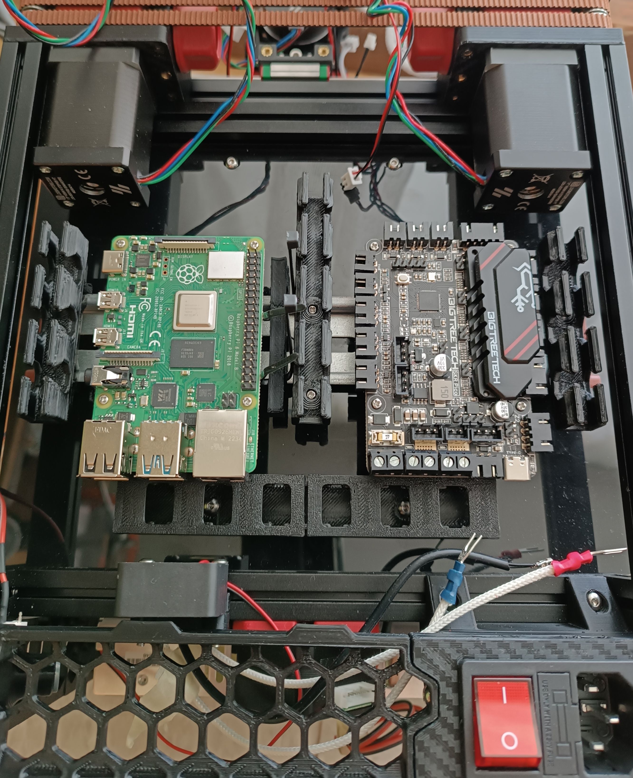 Voron 0.2 (V0.2) Cable Management Raceways