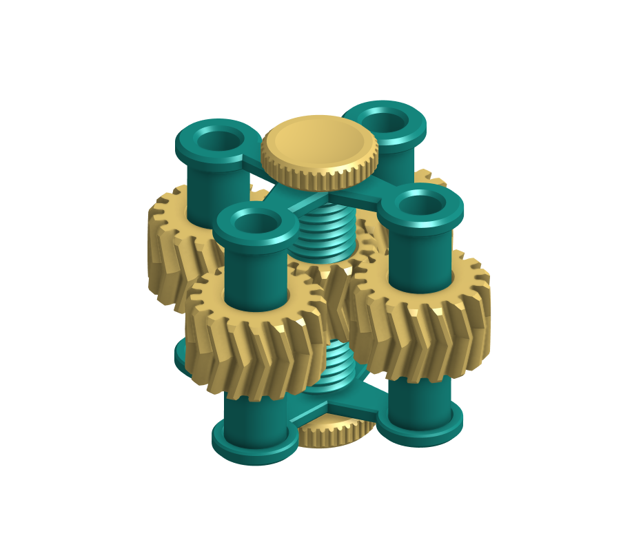 4-helix gear spinner