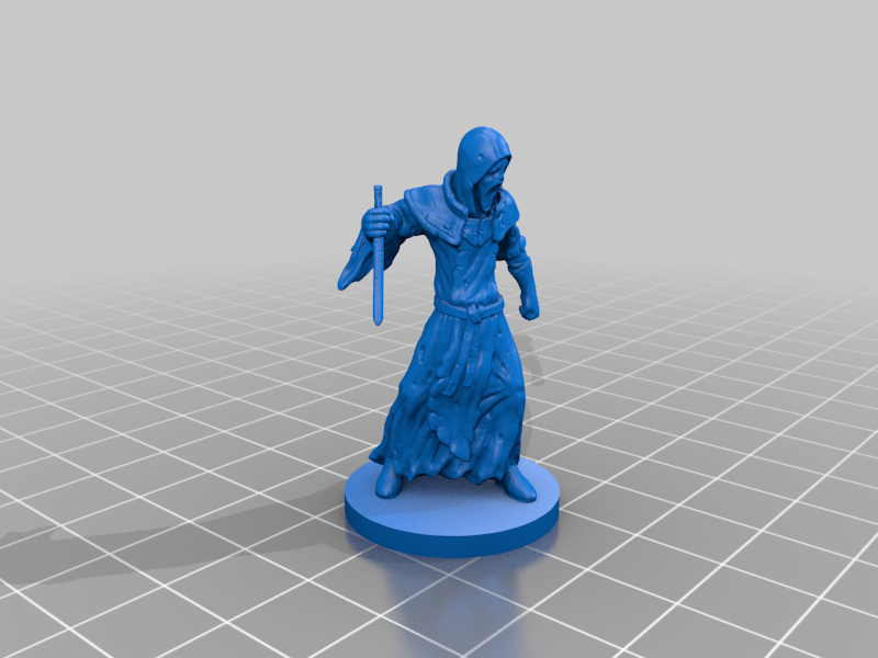 Miniatura 2 do modelo 3D Medieval Ghost Face