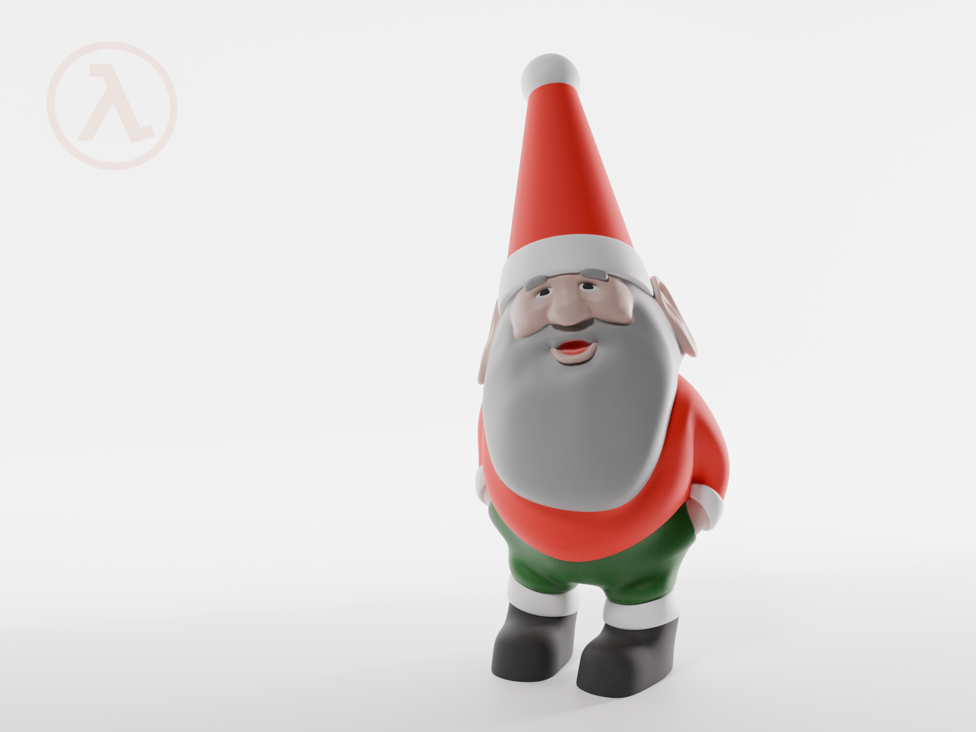 Christmas Garden Gnome (Gnome Chompski | Half-Life)