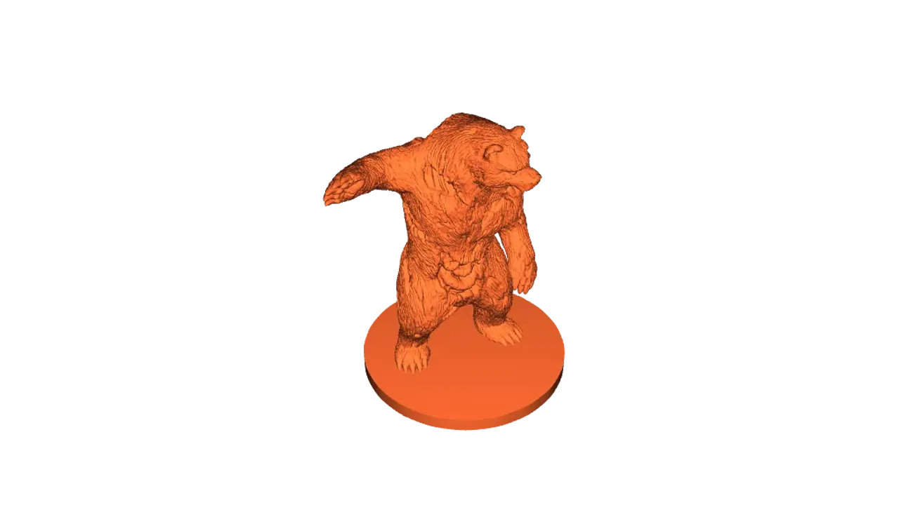 ZOMBIE BEAR 青 未開封 Zombie Bear by Schlossbauer | Download free STL model