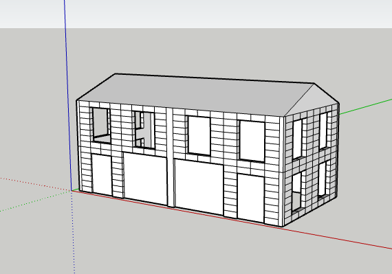 N scale Townhome
