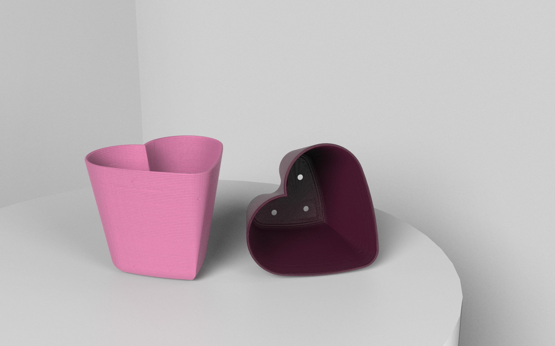 Maceta corazon - Heart pot