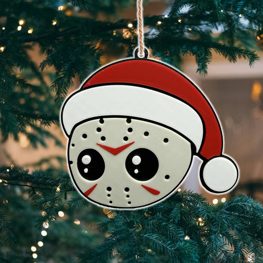 Jason Vorhees Christmas Ornament