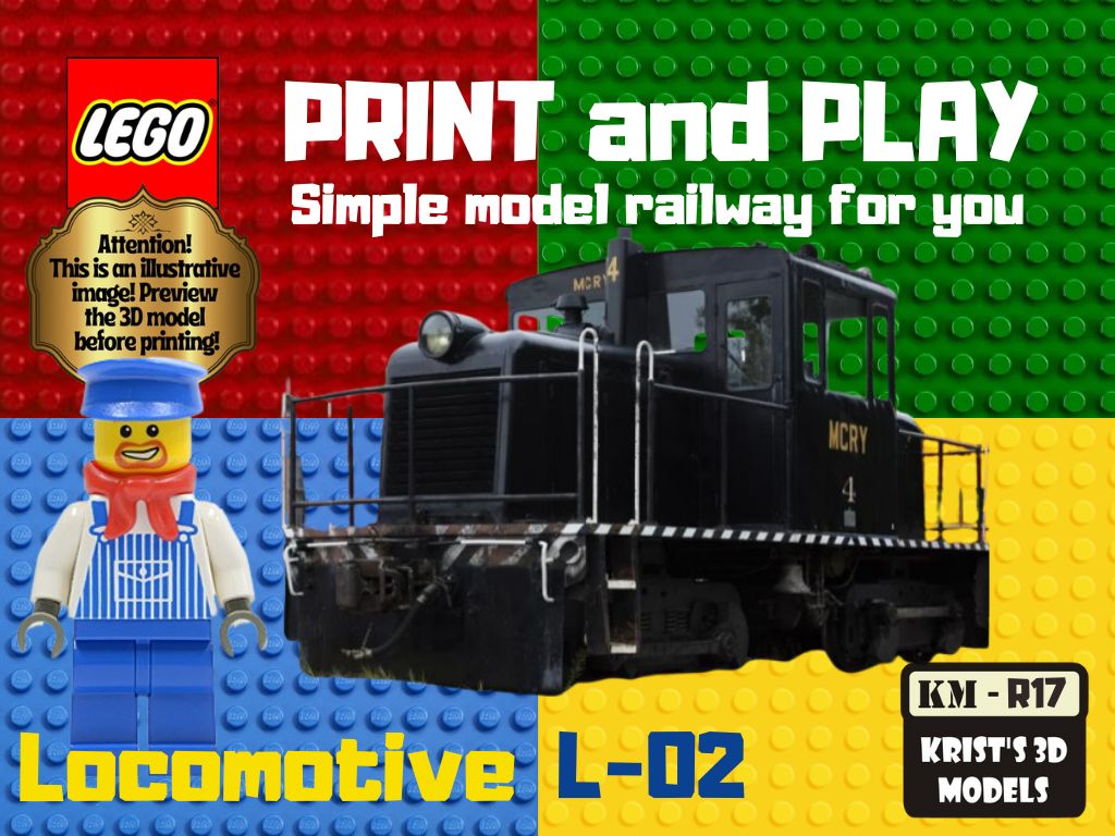 LEGO Locomotive L-02
