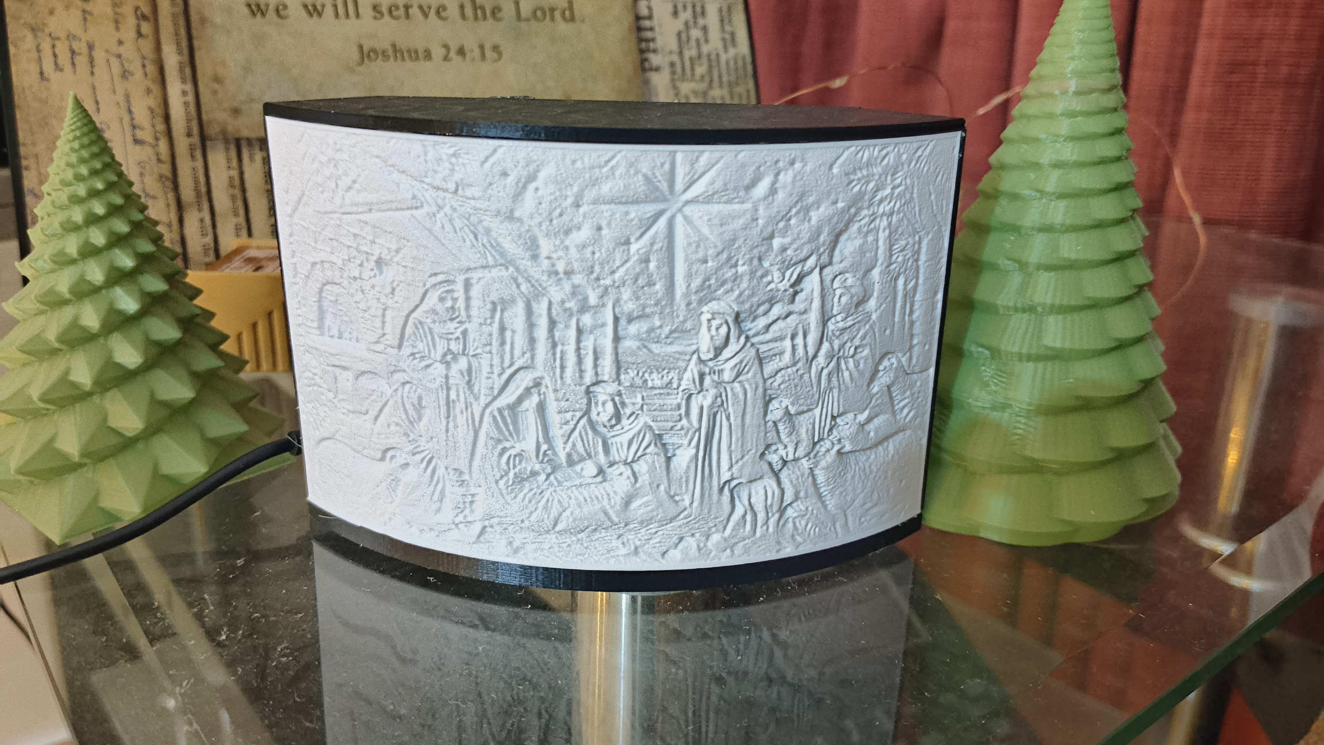 Nativity scene Lithophane — miniatura 5