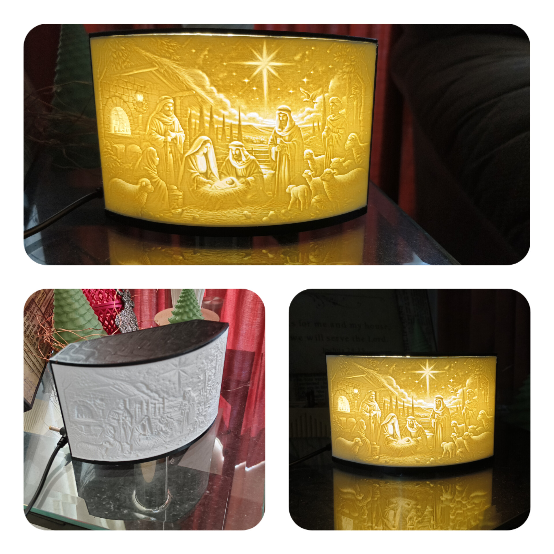 Nativity scene Lithophane — miniatura 4