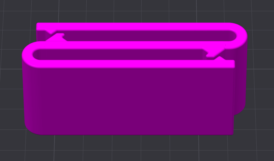 Belt S Clip 3D model thumbnail