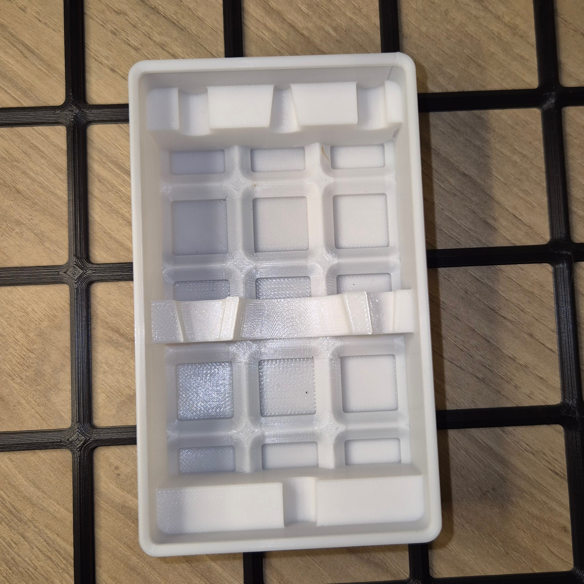 Step Drill Bit Gridfinity Holder (half pitch, stackable) — thumbnail 3