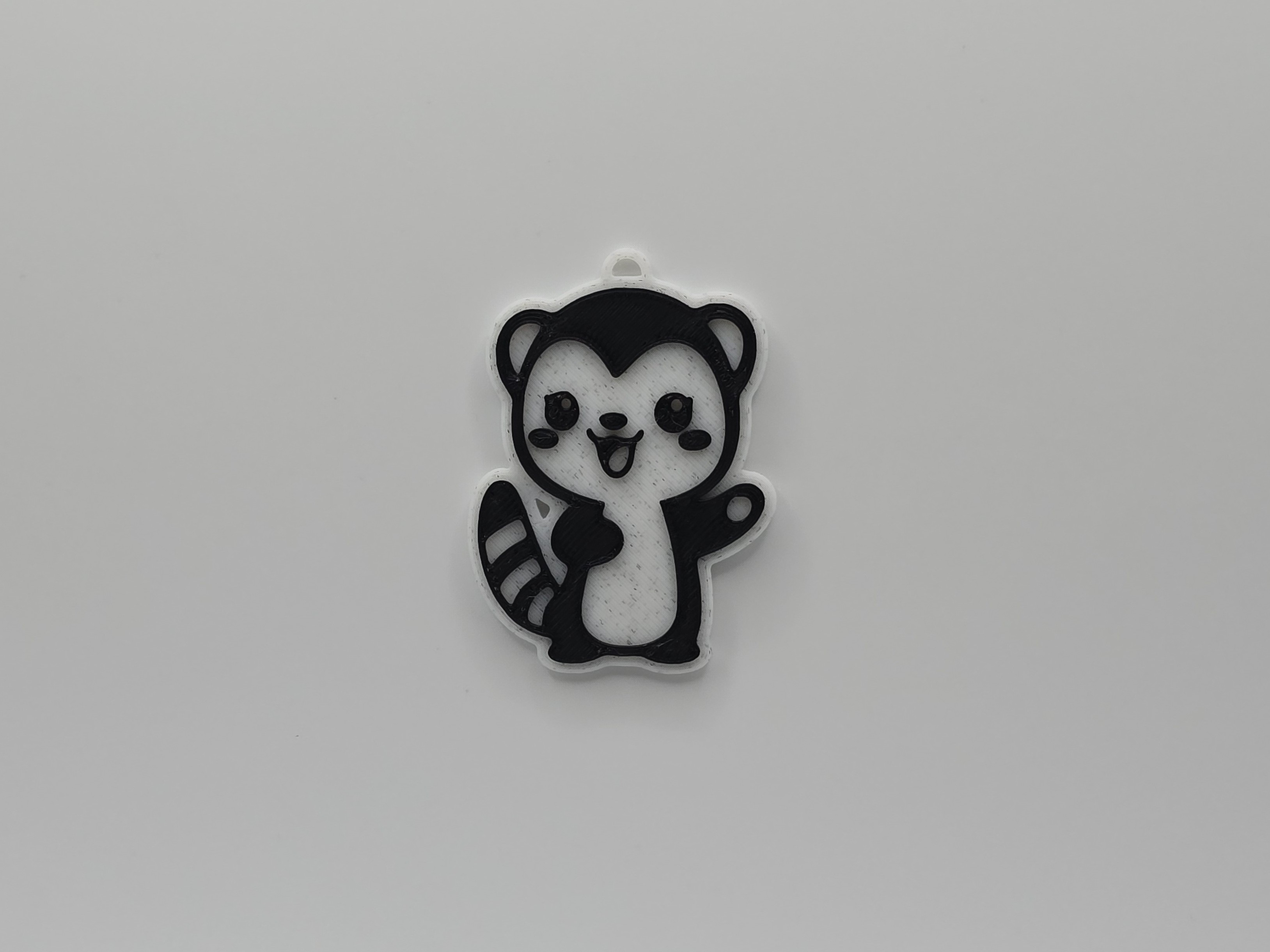 Cute Ferret Keychain