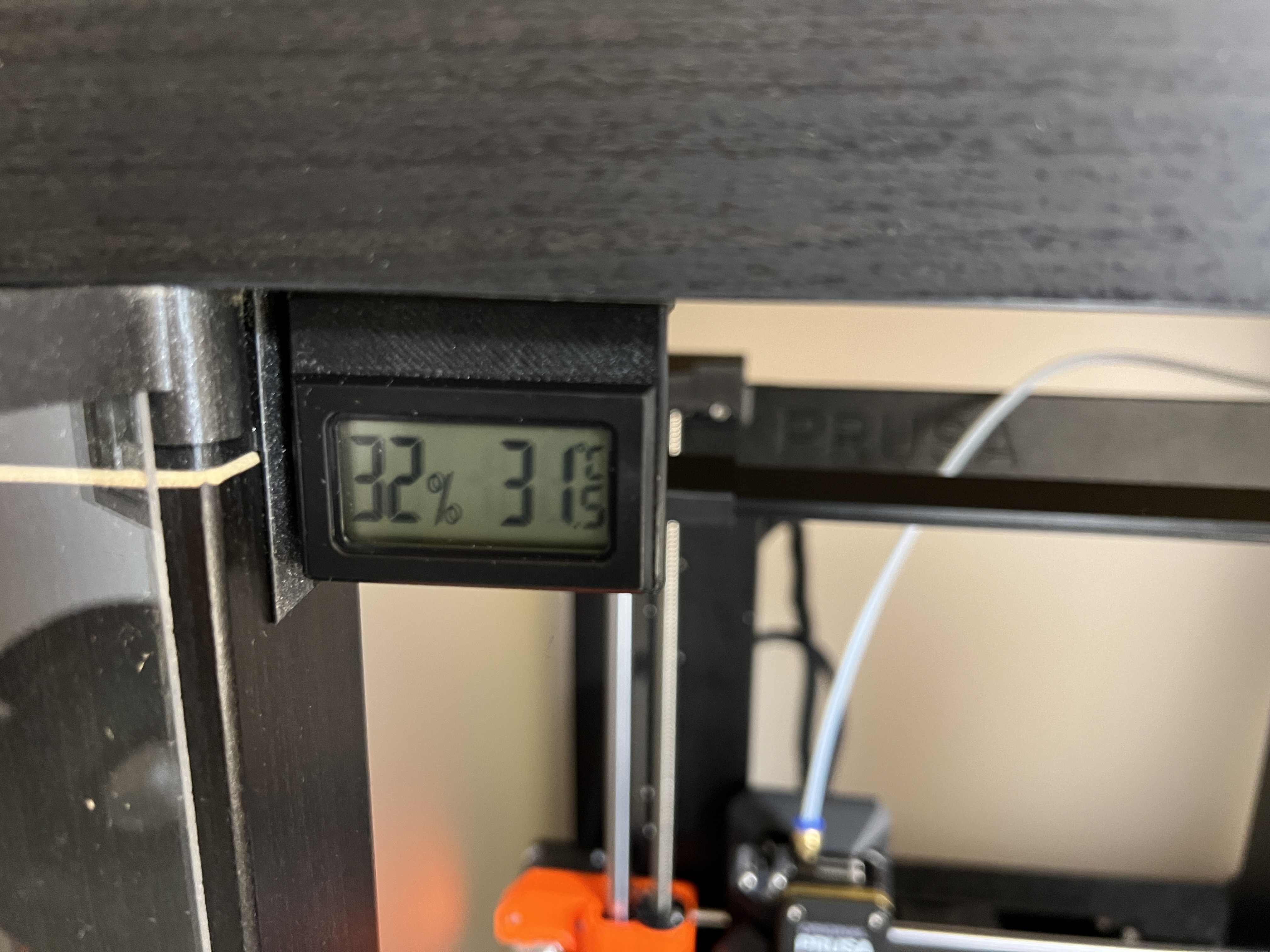 Hygrometer Halterung für IKEA Lack