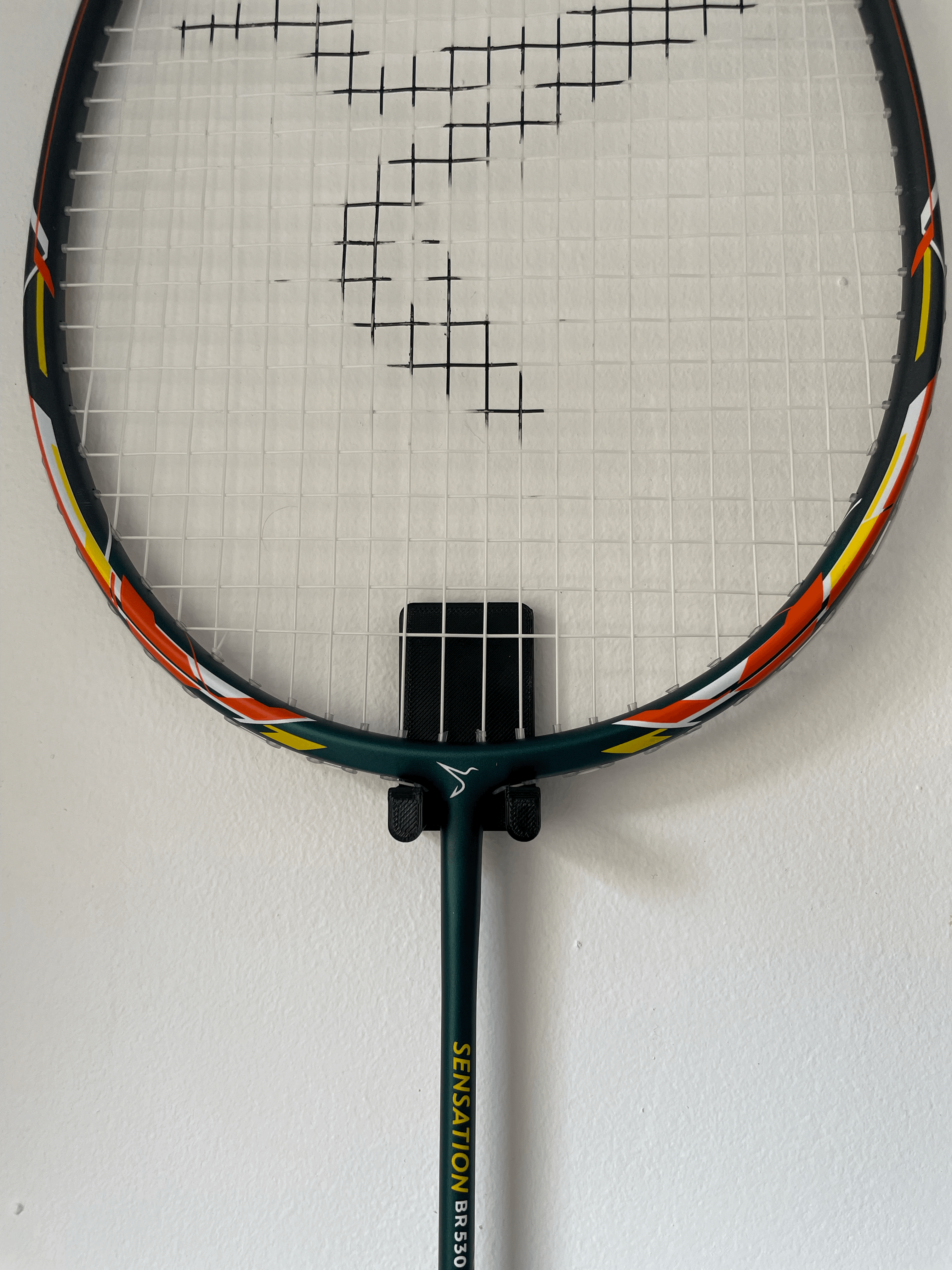 Support raquette badminton / Badminton racket holder