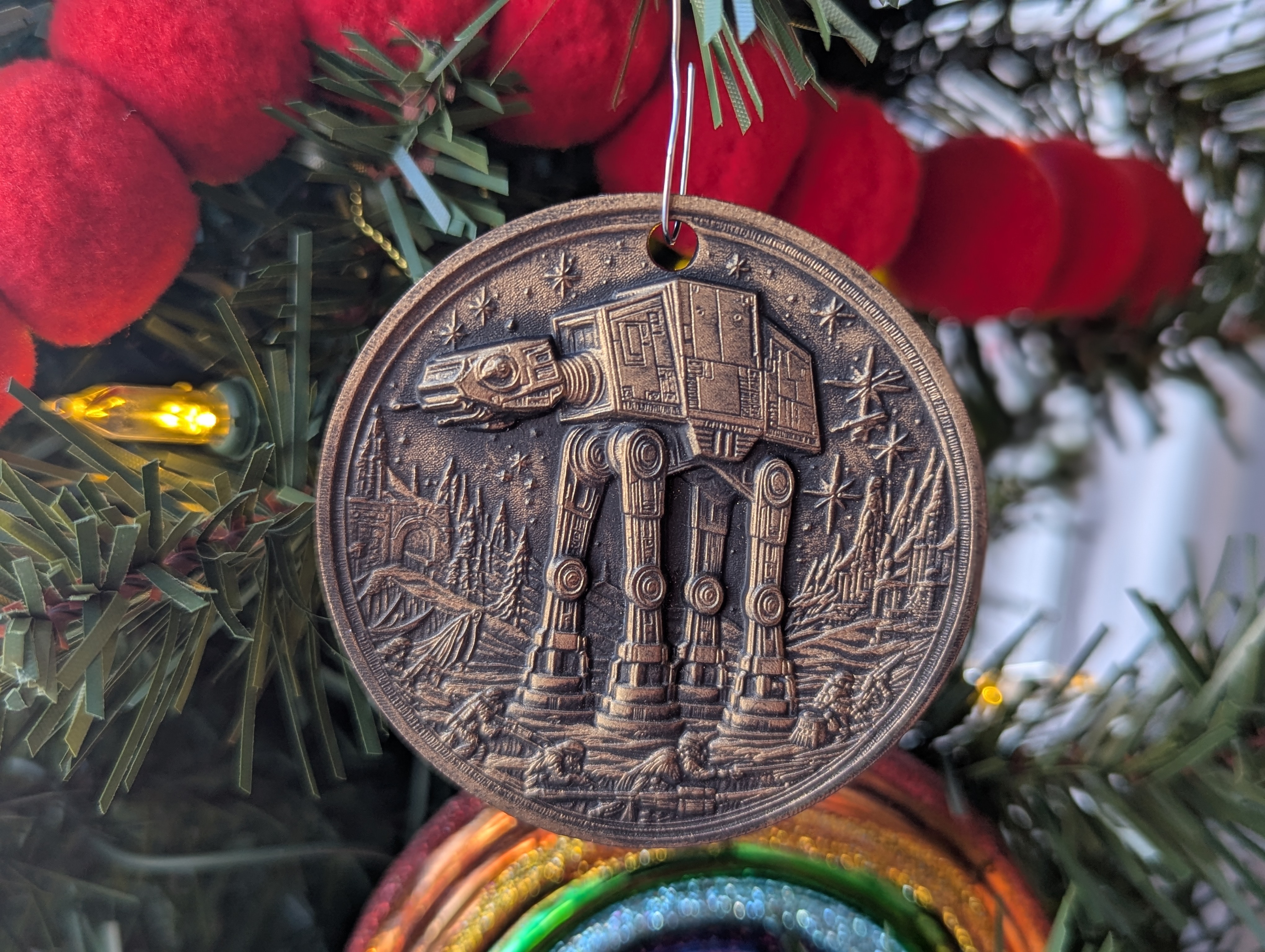 ATAT - Star wars Christmas ornament