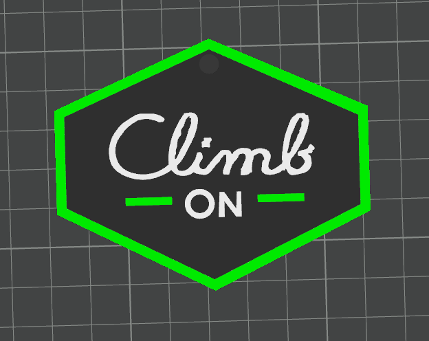 Parche o llavero CLIMB ON