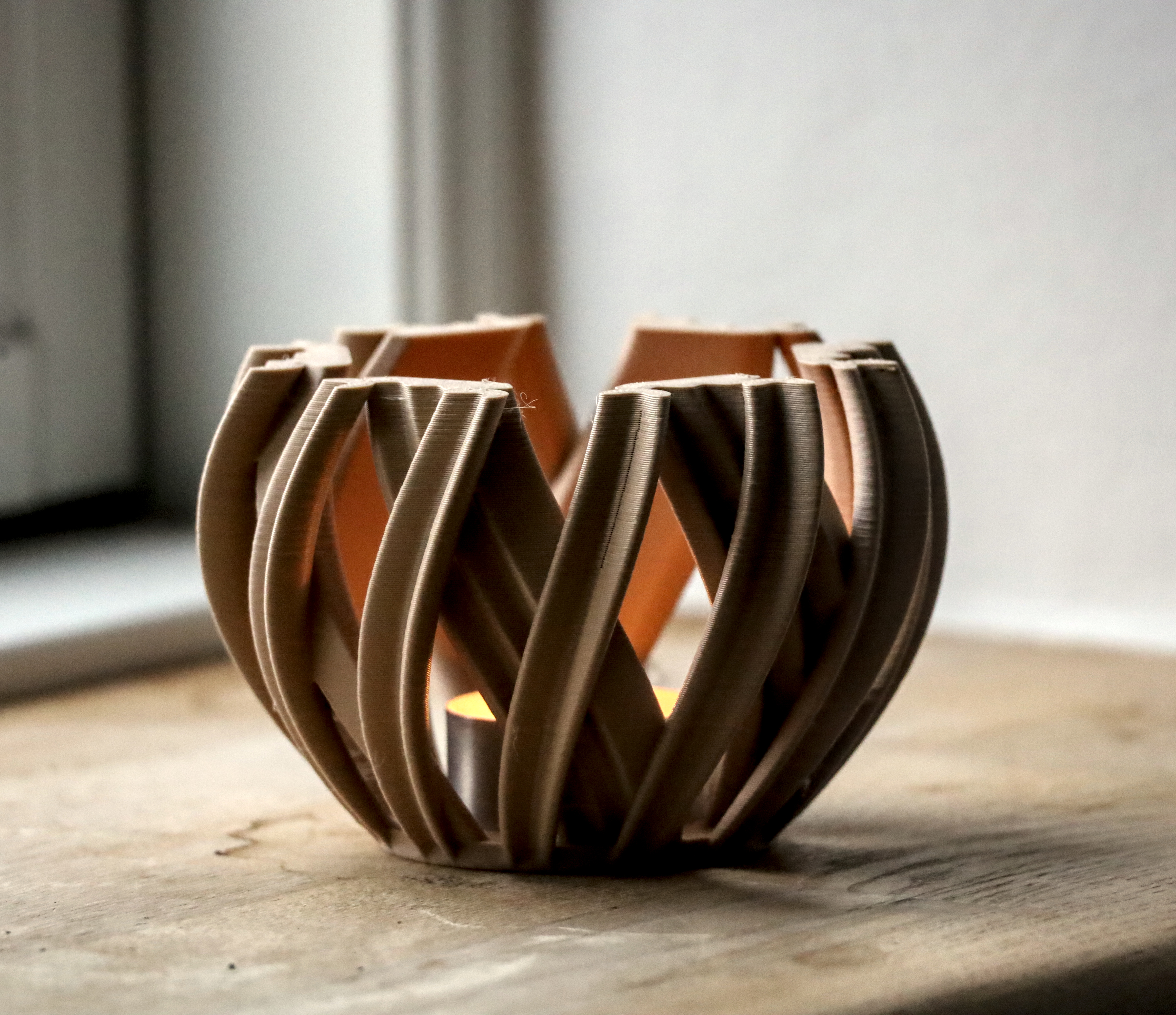 Double spiral tealight — thumbnail 4