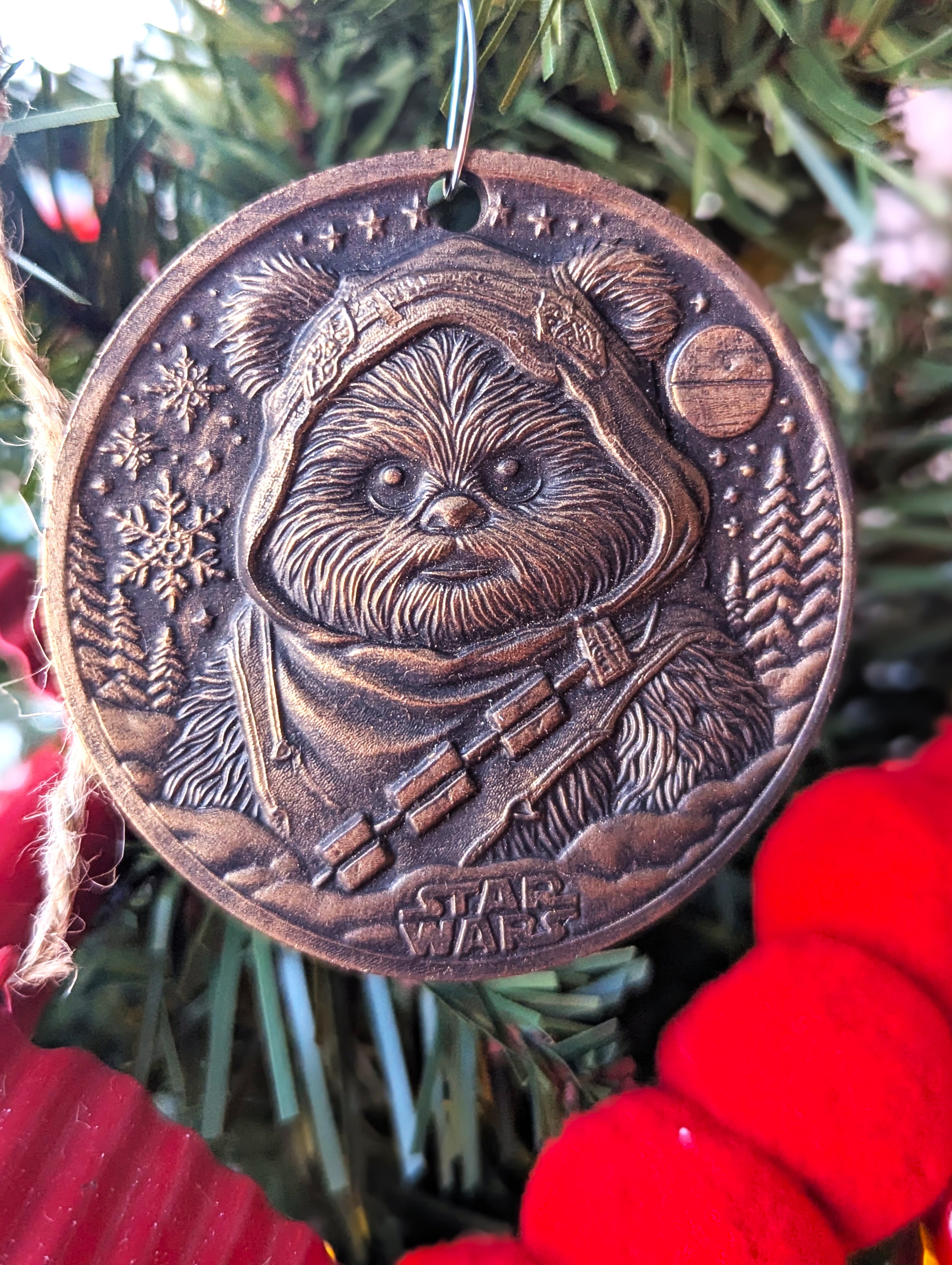 Ewok - Star wars Christmas ornament