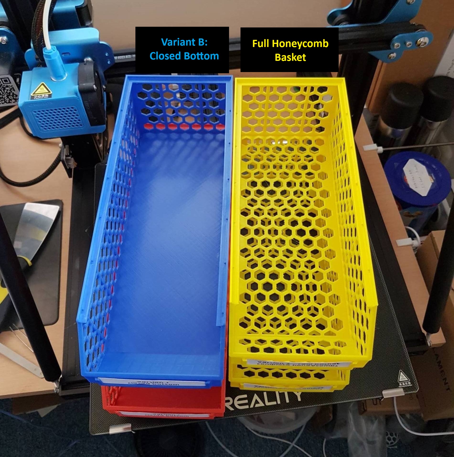 Miniatura 2 do modelo 3D Stackable Baskets