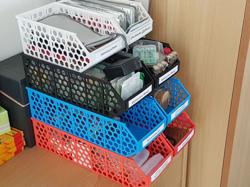 Miniatura 3 do modelo 3D Stackable Baskets