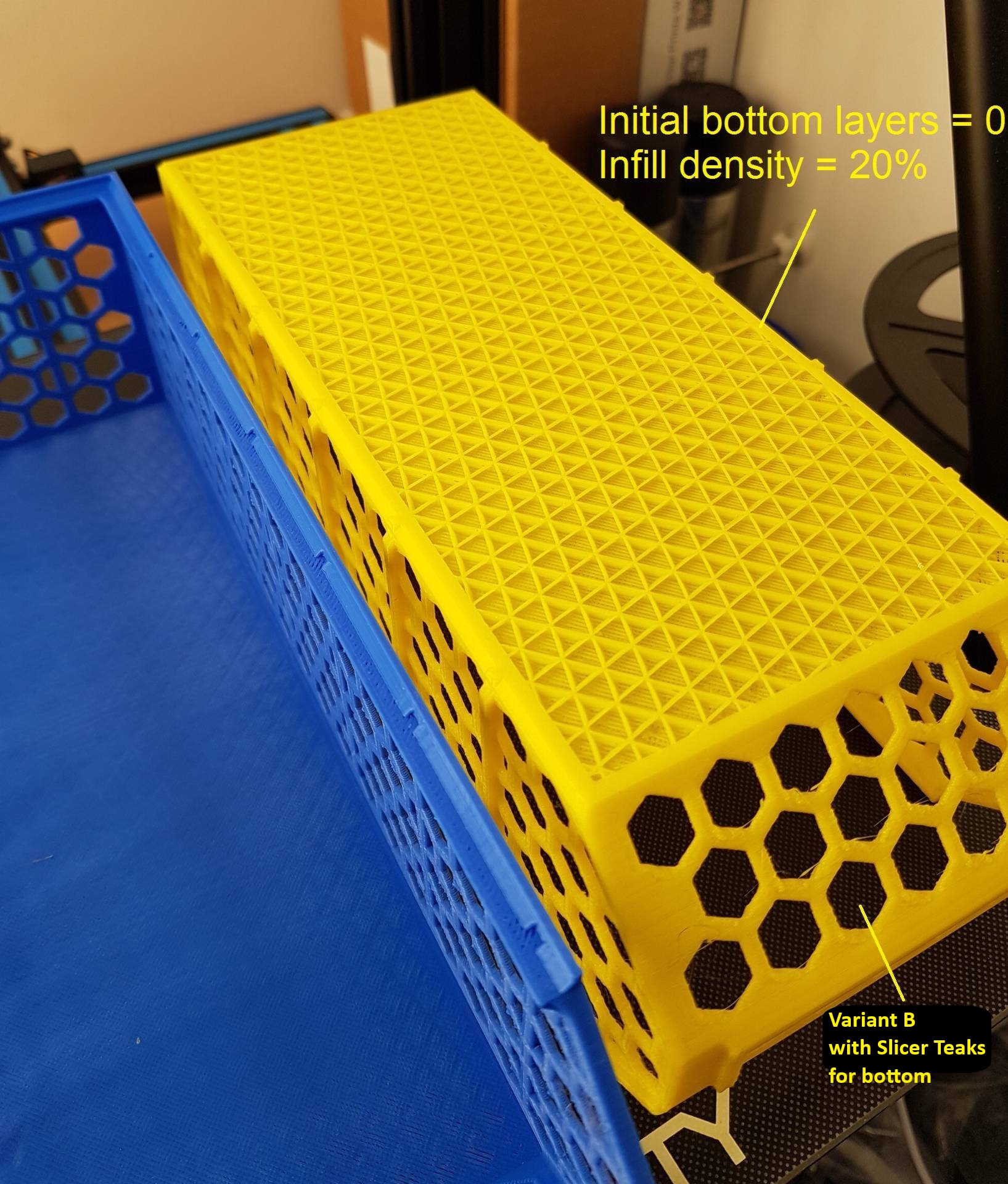 Miniatura 4 do modelo 3D Stackable Baskets