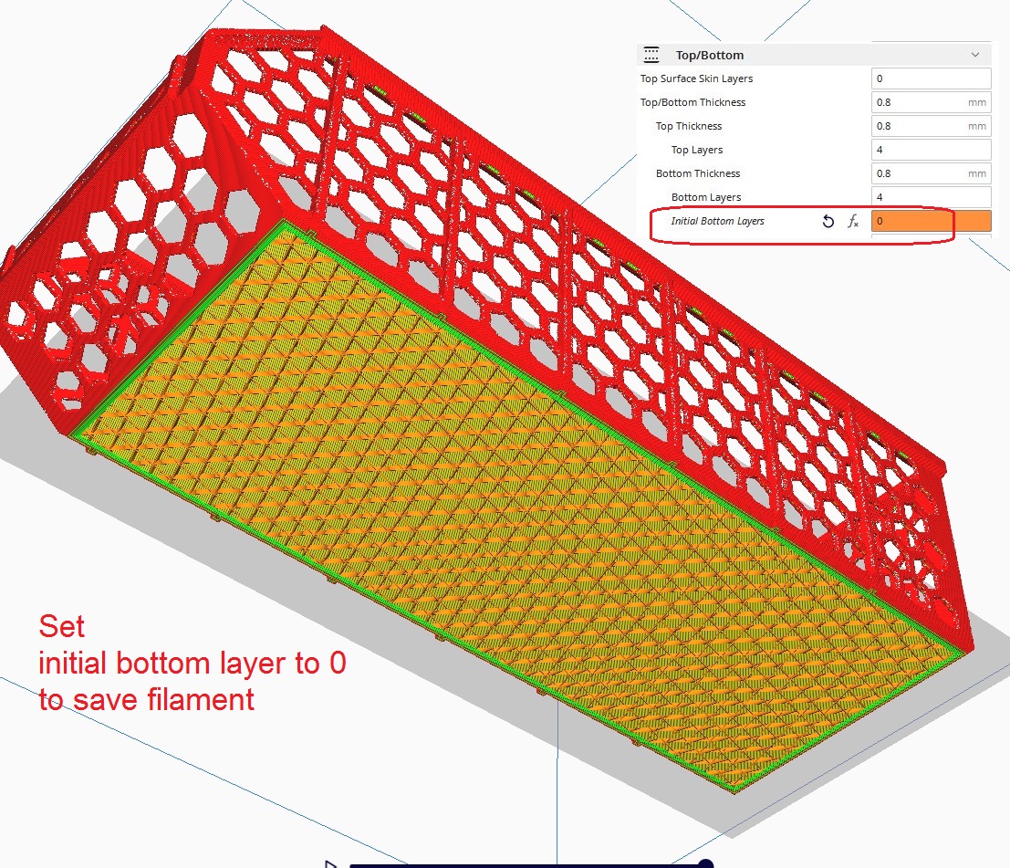 Miniatura 5 do modelo 3D Stackable Baskets
