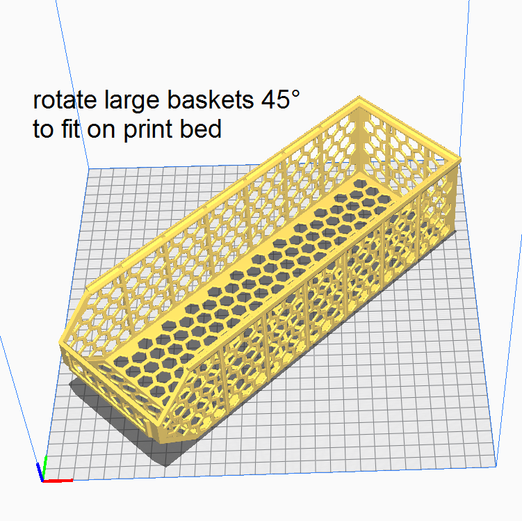 Miniatura 8 do modelo 3D Stackable Baskets