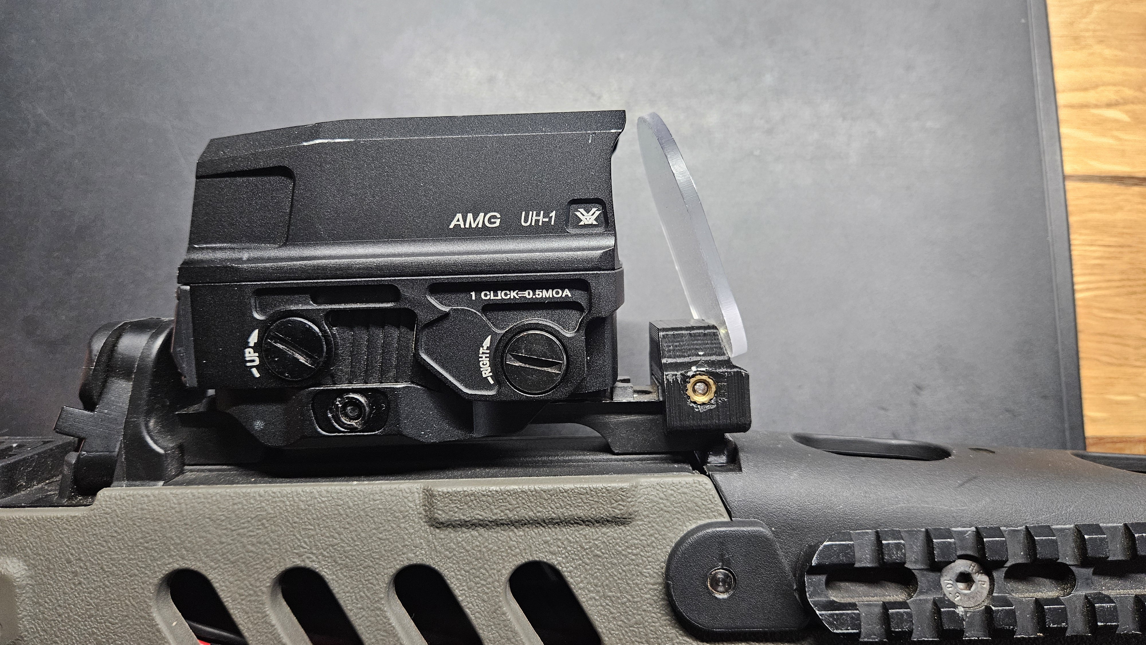 Reddot Lens-Protector / Killflash for Short Picatinny Rails (2 Versions available)