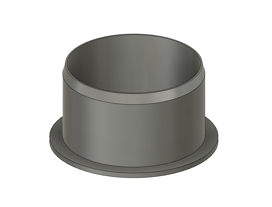 50mm DN50 D50 pipe cap/stub/stop