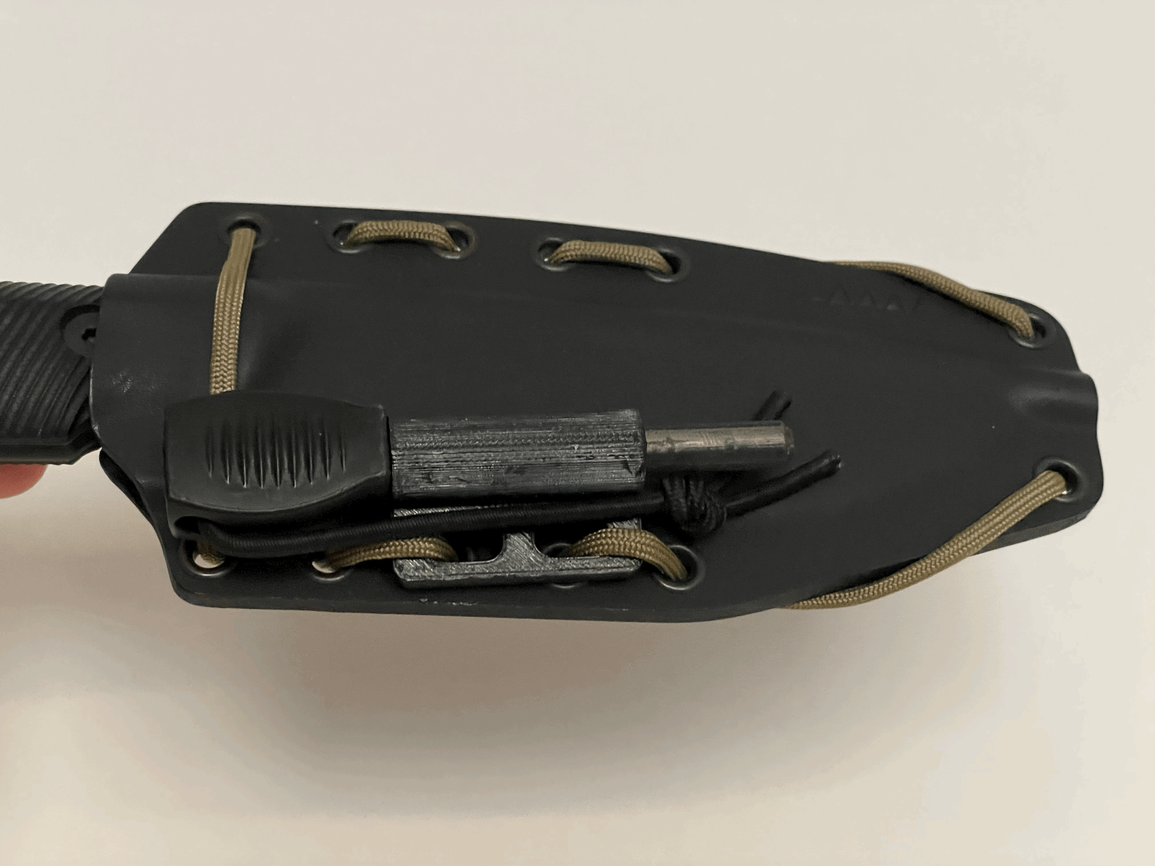 Flint holder