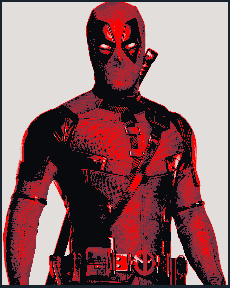 Deadpool hueforge