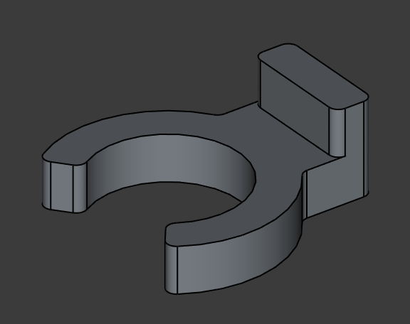 Parametric Bowden Clip