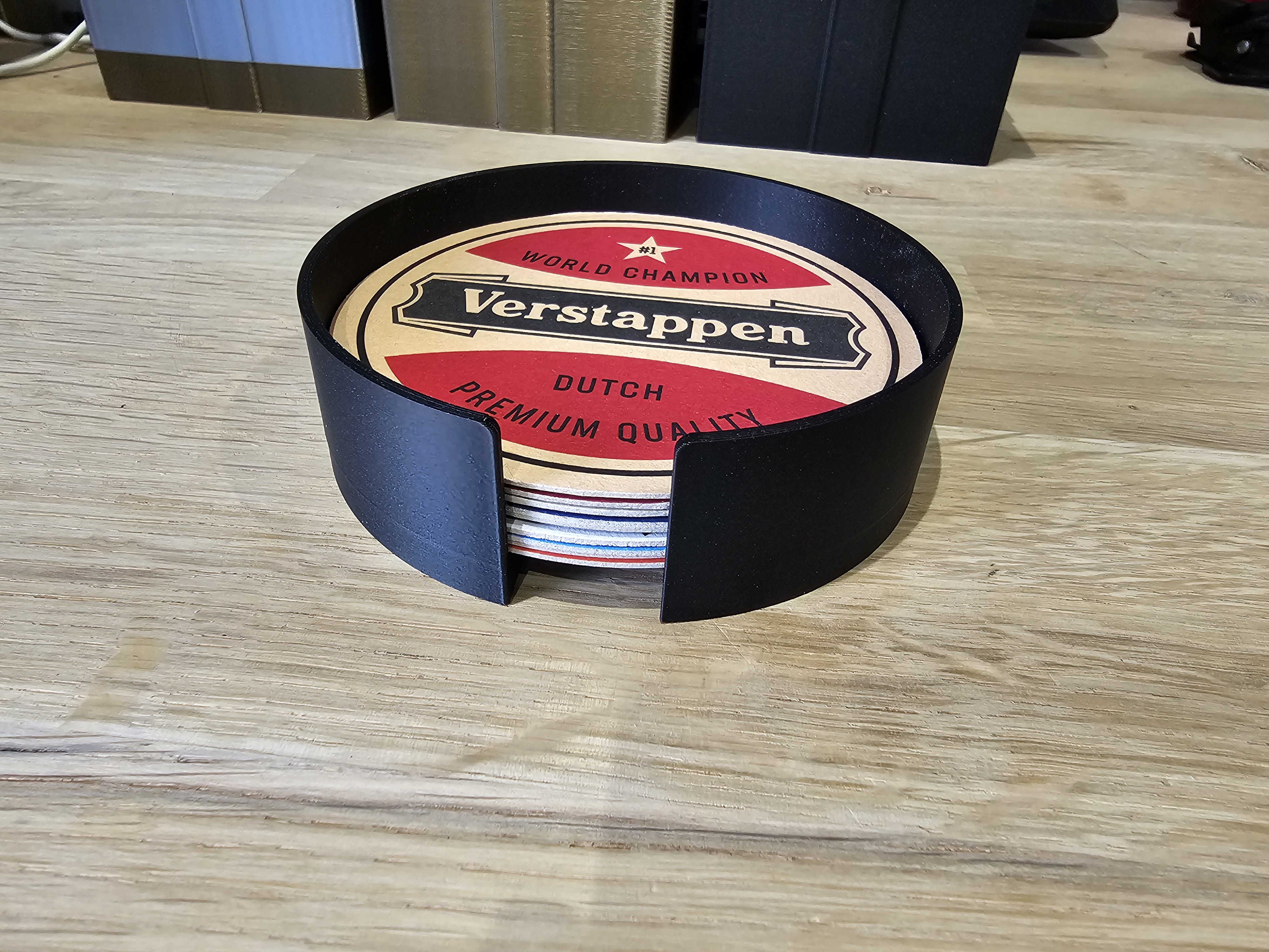 Beer mat holder