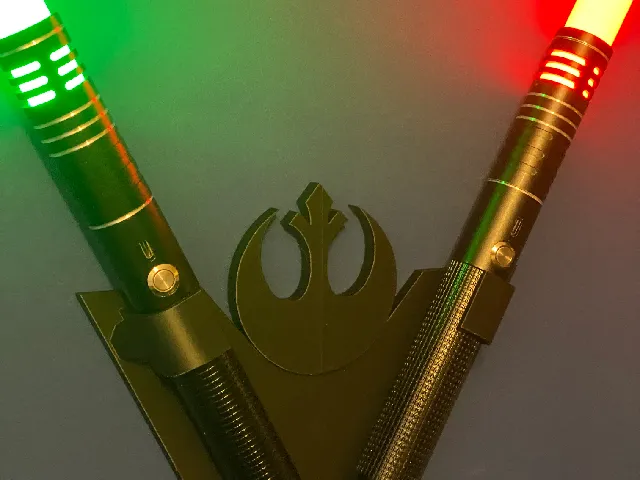 Laserschwert Wandhalter / Lightsaber Wall Mount