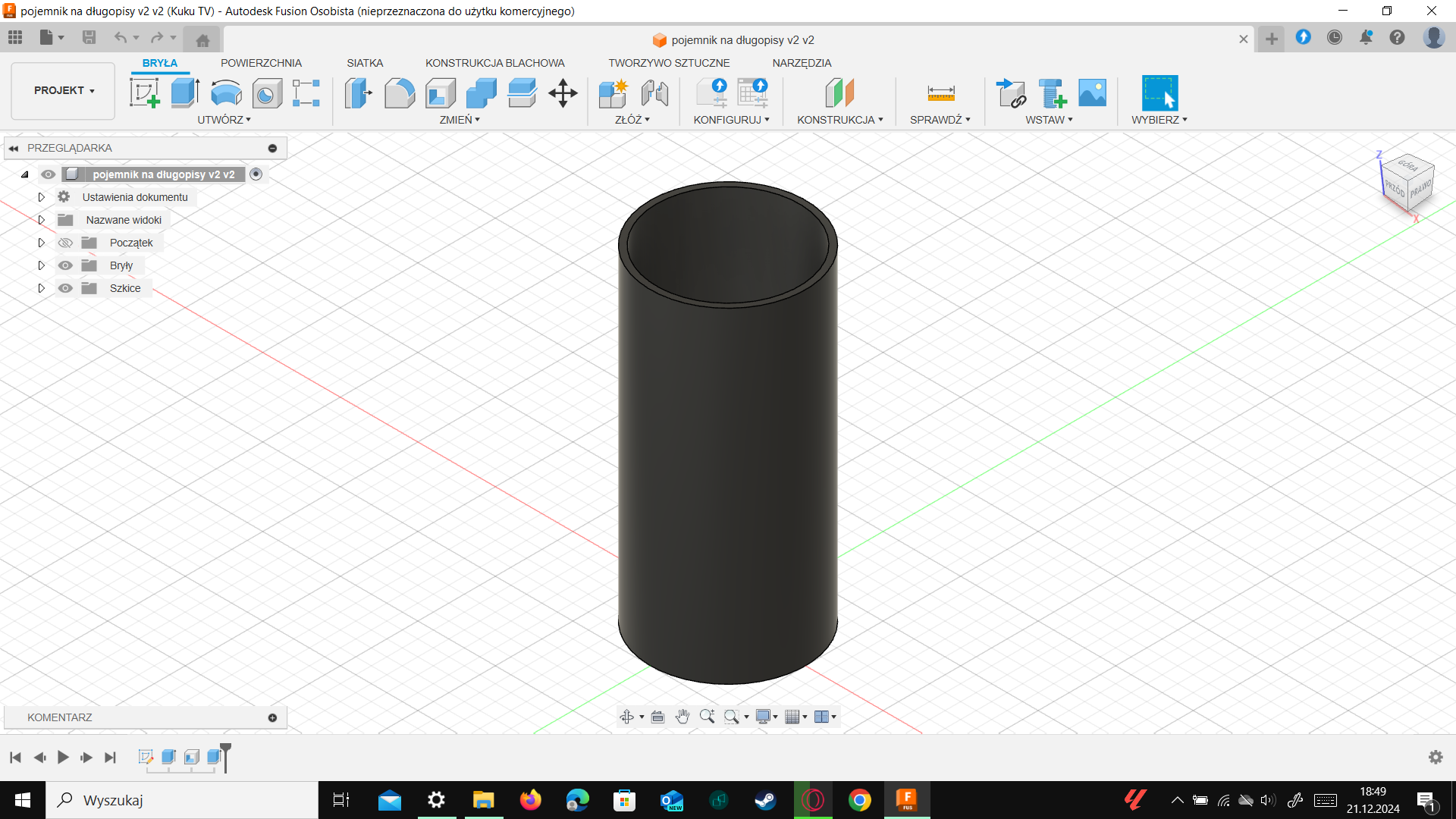 Pen container