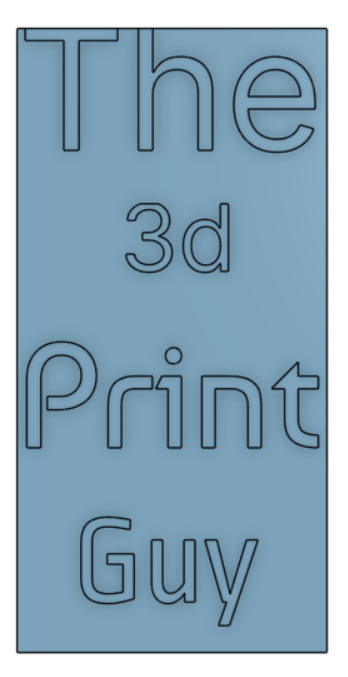 The3dPrintGuy Plaque