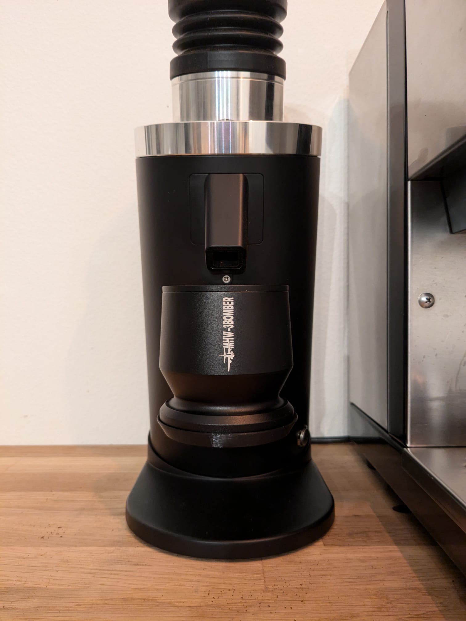 DF64 Grinder Blind Shaker / Cup Holder - 74 mm (MHW-3BOMBER Dosing Funnel) — thumbnail 2