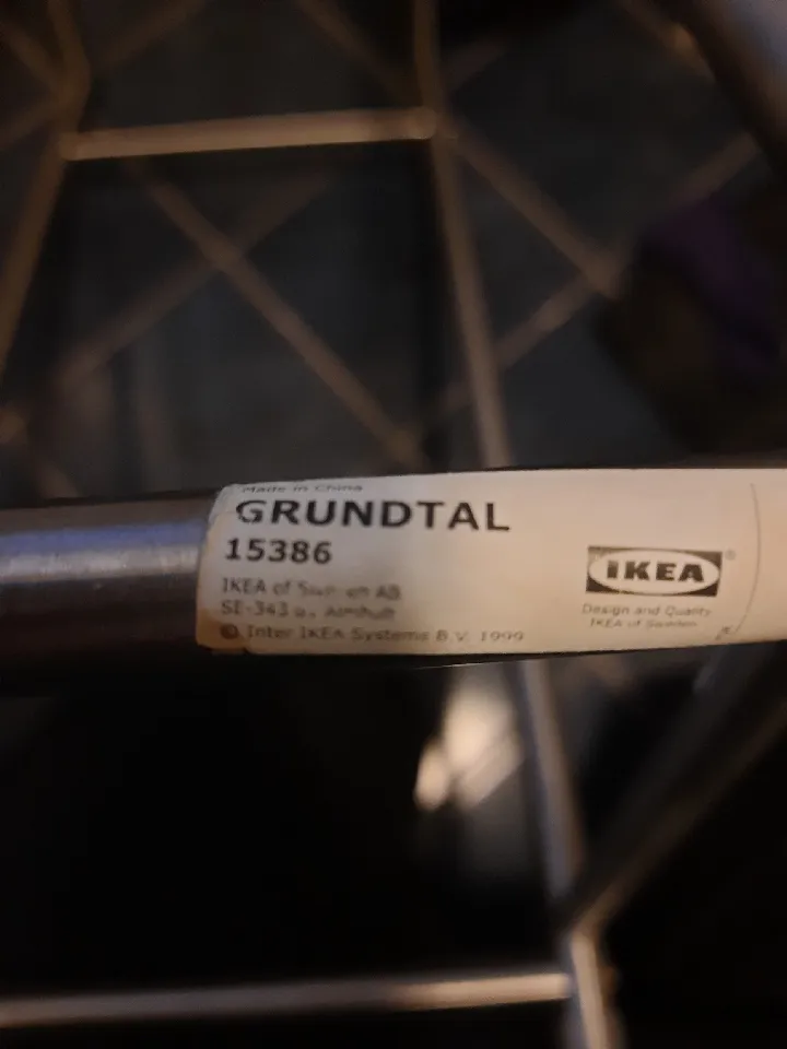 Ikea Grundtal caster wheel repair by Plasticsmelter | Download