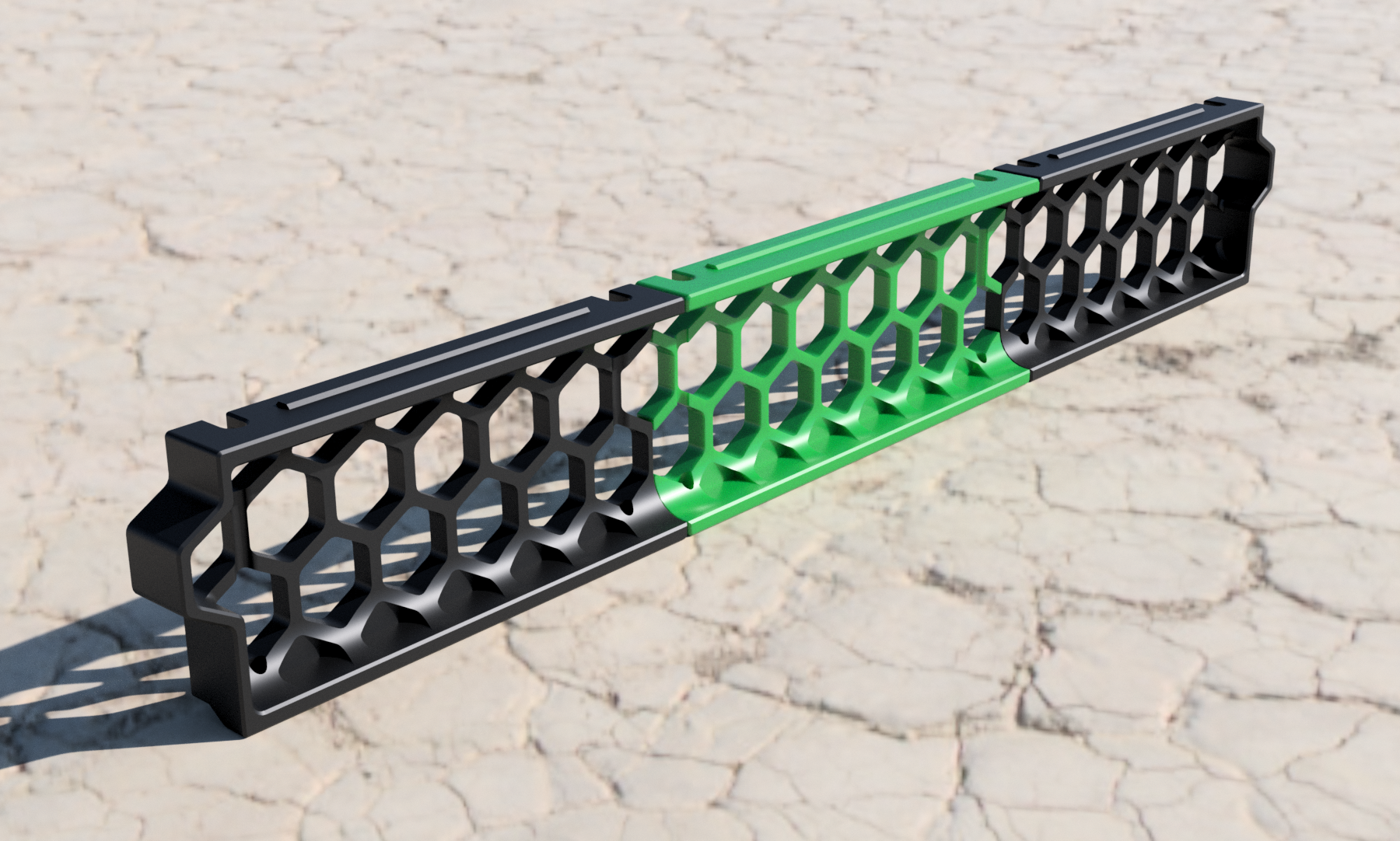 Center side skirt for 300mm Voron Zero v0.2