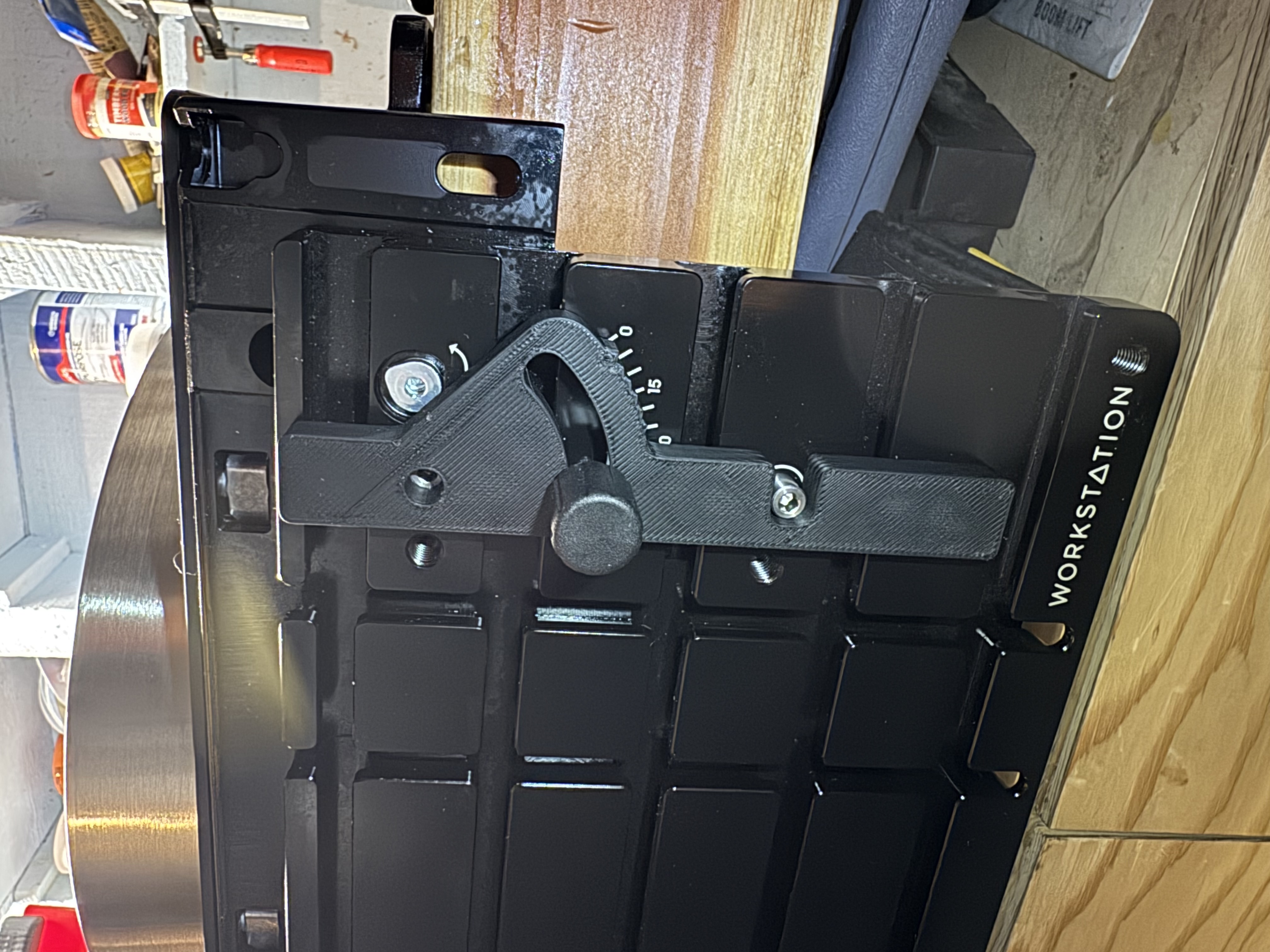 Shaper Workstation Angle Stop