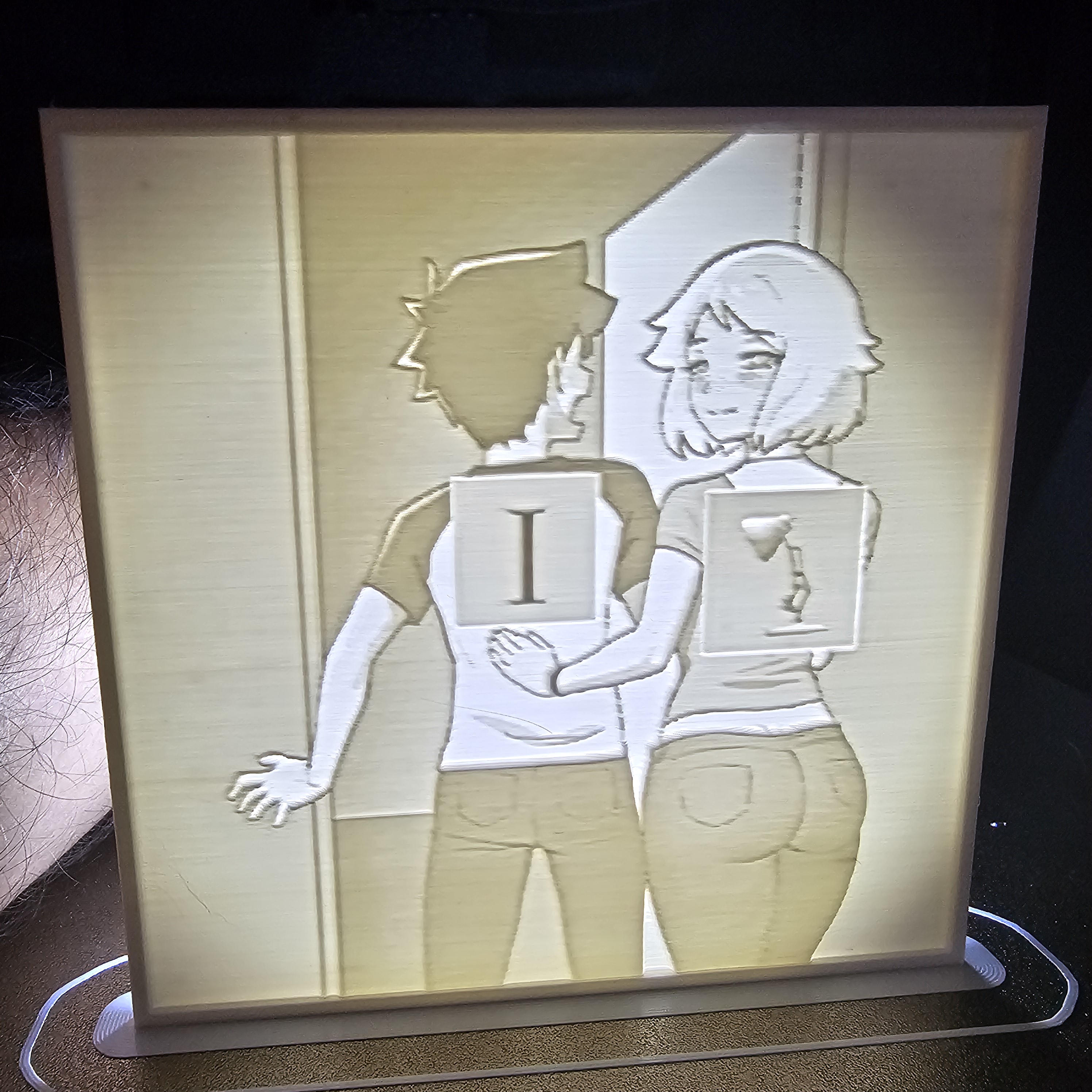 I love pixar - meme - lithophane
