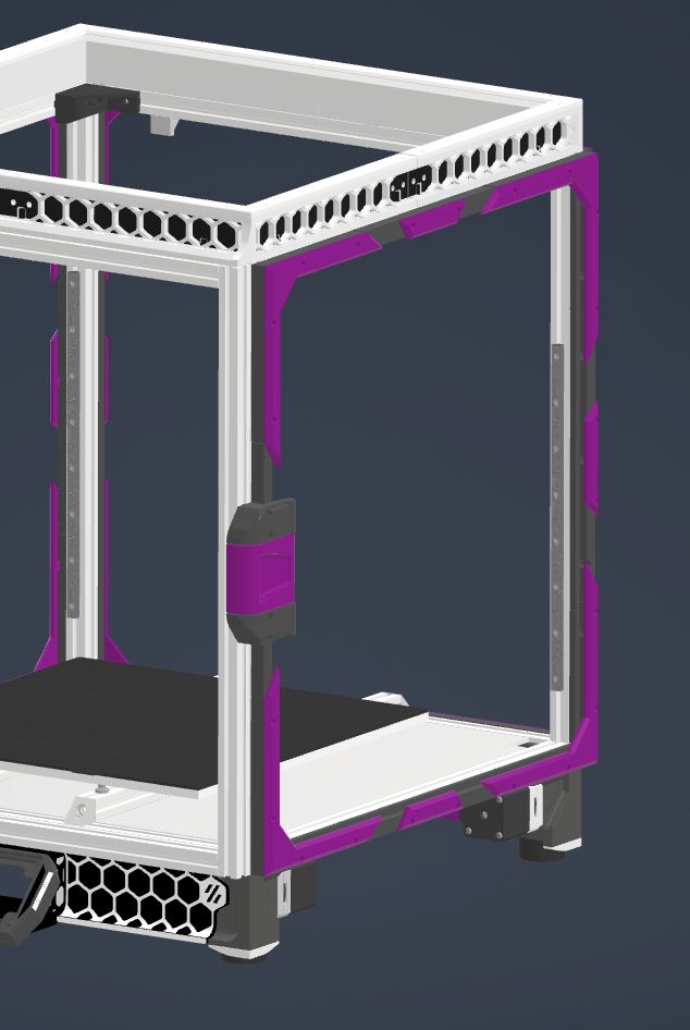 ClickyClacky Door for Voron compatible with Panelmounts
