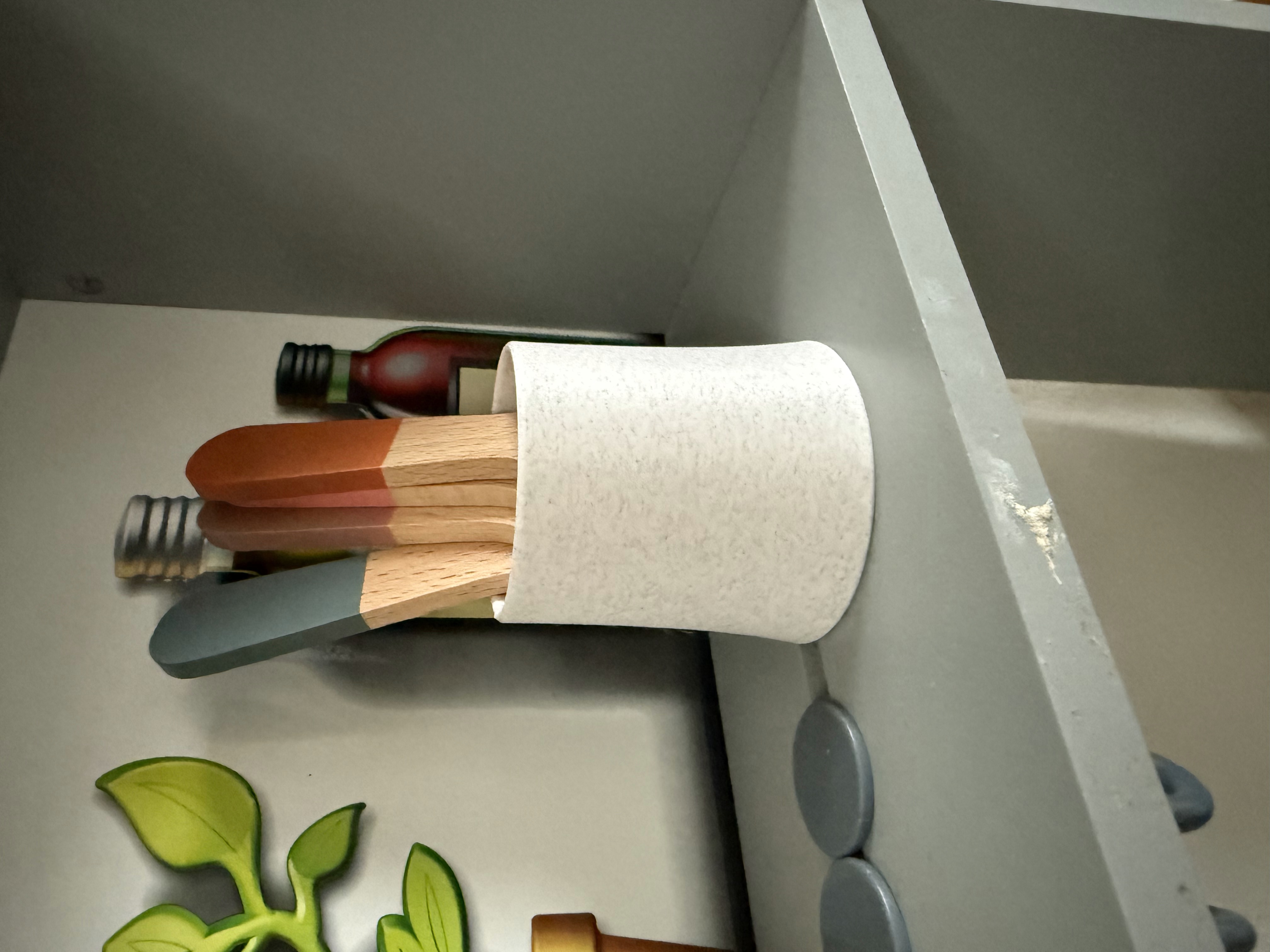 Play kitchen cutlery holder by NiclasMartin | Download free STL model ...