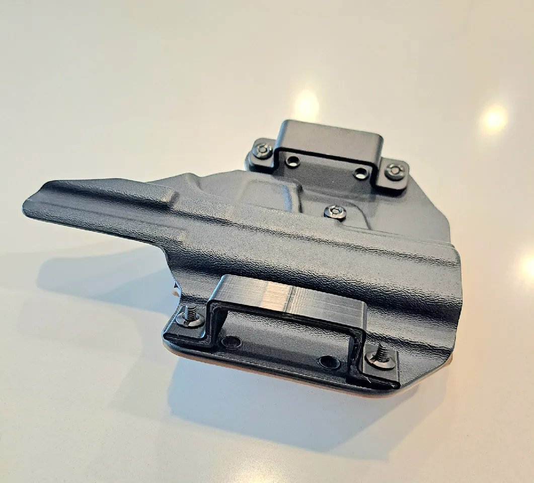 Kydex OWB holster belt loop by Ammocan | Download free STL model | Printables.com