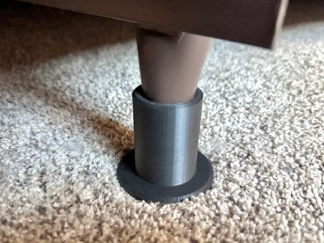 Bed Frame Foot - Low Profile